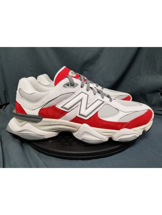 New Balance 9060 Sneakers White Red U9060JBE Men\'s Size 12 NEW NO BOX! main image 10